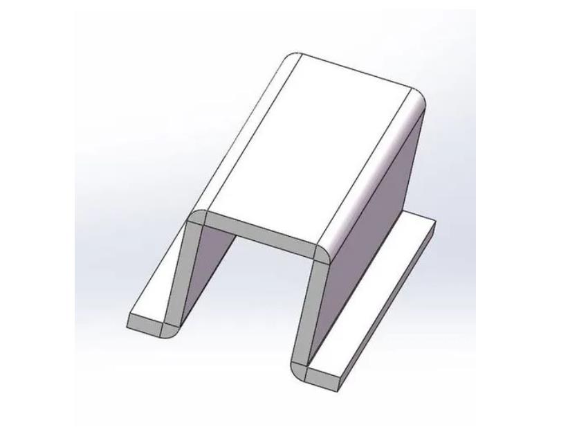 畹町U型槽折弯件